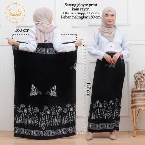 Sarung Goyor Gloyor Mbak Santri/Sarung Wanita Model Terbaru/Sarung Santung Santriwati/Sarung Wajada