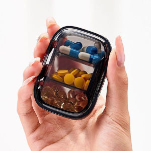 1/2/3Pcs Mini Medicine Pills Box Drug Storage Box Pills Dispenser Pill Organizer Tablet Pillbox Case Container Portable