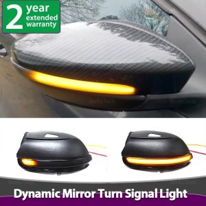 2x Dynamic Side Mirror Blinker Light LED Turn Signal Lamps For VW Passat B7 CC Scirocco MK3 Jetta MK6 EOS Beetle