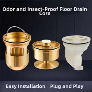 Odor Preventing Insect Resistant Drain Core