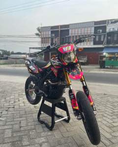 DECAL STIKER FULLBODY D-TRACKER 150 FULL COMBINASI STABILO PREMIUM BEBAS CUSTOM
