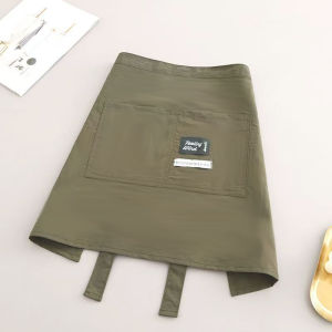 Tạp Dề Ăn Uống Kiểu Nhật Bản Thiết Kế Eo Bằng Vải Cotton Chống Nước Tạp Dề Nhà Bếp Một Cỡ Phù Hợp Cho Mọi Người Sử Dụng Tại Nhà