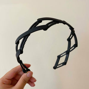 Foldable Adjustable Hairband for Women 2023 New Arrival Autumn Winter Anti-Slip High Top Suitable for All Types of Hair