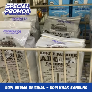 Kopi Aroma Robusta - Mokka - 500 Gram - Giling Halus - Kopi Giling