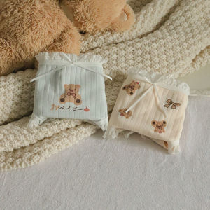 Womens Underwear Pure Cotton Japanese Style Sweet Girl Cute Student Card High-Looking Antibacterial Pure Desire High School Panties