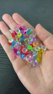 Bộ Dụng Cụ Làm Slime Tự Làm 40g Với Hạt Nhựa Hama Hình Bể Cá Đồ Chơi Giảm Stress 12 Màu Sắc Để Trang Trí Và Tạo Hình Sáng Tạo