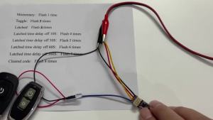 RF Remote PCB Board 1527 433.92MHz Power On Transmitting Signal for Alarm System Low Power Consumption Mini Relay Contact