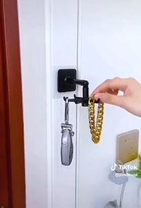 Holder gantungan 6 kait putar 360" hook tempel gantungan putar dapur