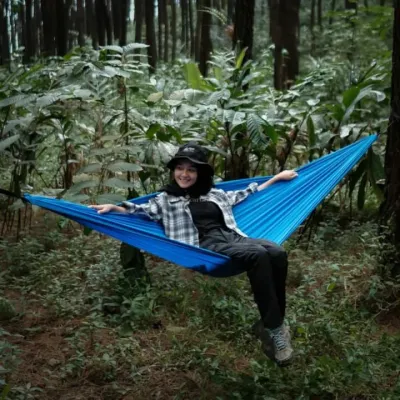 cod makassar rei hammock jumbo single ukuran 250x150