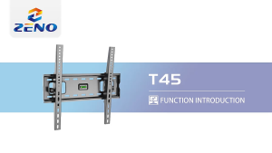 Universal 26”-65” Tilt Adjustable Up Down Flat Panel LED LCD TV Wall Mount Bracket