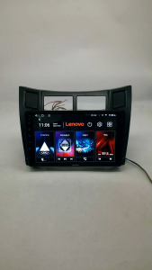 Lenovo จอแอนดรอย9นิ้ว QLED TOYOTA YARIS 2006-2013 Android14.0 WIFI และ 4G Apple CarPlay จอตรงรุ่น รองรับกล้อง360°