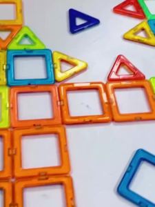 Magnetic Blocks Building Improve Creativity Hands-On Ability 3D Puzzle Design Toy for 3 - 6 Years Old Birthday Halloween Gift