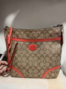 Preloved authentic peyton file crossbody sling bag