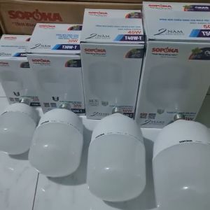 Bóng đèn Led Sopoka Okas bóng led bầu nhựa cao cấp chống vỡ chip led cao cấp bóng bup trụ công suất 20W - 50W bảo hành 2 năm 1 đổi 1