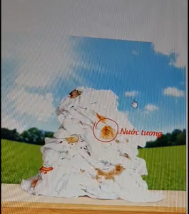NGUYÊN THÙNG 6 TÚI NƯỚC GIẶT  LIX HOA ANH ĐÀO 2.4KG/ TÚI