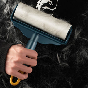 AmoKi Hair Sticky Roller Tearable Roller with Sticker Clothes Cleaning Sticky Pet Hair Remover