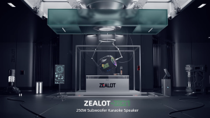 ZEALOT ZE01 Portable Bluetooth Speaker 120W | Outdoor Party & Karaoke Speaker na may Mikropono | TWS Stereo | 24000mAh Long Battery | IPX6 Waterproof | Power Bank