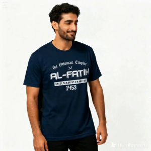 Kaos Dakwah Pria dakwah Khalifah Utsmaniyah Muhammad Al-Fatih / Kaos Dakwah Pj90e823