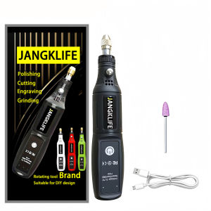JANGKLIFE USB Cordless Rotary Tool Kit Woodworking Engraving Pen DIY For Jewelry Metal Glass Mini Wireless Drill