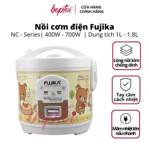 Nồi cơm điện nắp gài nồi cơm điện mini Fujika dung tích 1L - 1.5L - 1.8L NC-Series
