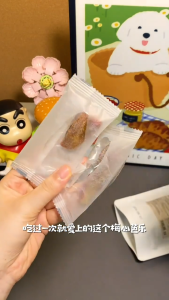 Dried Red Guava wiht sour plum 夹心酸梅红番石榴干 Jambu batu kering dengan isi plum dan merah halal