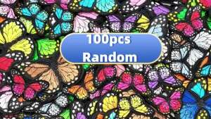 5pcs Random Colorful Butterfly Embroidered Patches for Clothing Jackets Hats Backpacks Jeans and Shoes - Iron-On Patches