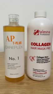 Chai Phục Hồi Tóc N1 AP T Plus Careplex 500ml/Chai Phủ lụa Zalesna Collagen QA+ 950ml