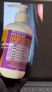 BuhokCo Hair Botox for Personal Use with Collagen + Cacao Butter Seed 80% Straightening Effect Hairstylis Hair Treatment