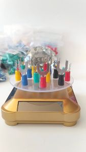 หางปลาแฉกหุ้ม (แพค 10 ตัว) หางปลา SV ขั้วต่อสายไฟ SV 5.5