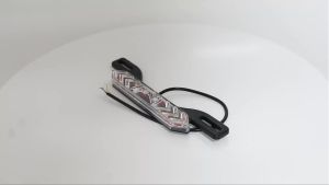KEVANLY | 1pc Motorcycle Flowing License Plate Light LED Brake Turn Signal Arrow Direction Indicator Blinker Lights ATV Tail Light Parts