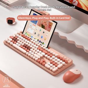 B.O.W | Punk Style Dual-Mode Keyboard and Mouse Set Mechanical Feel