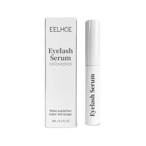 EELHOE 3ml Eyelash Enhancer Serum Eyebrow Lengthening Mascara Repair Natural Curly Thick Volume Lash Fuller Eyelash Growth Serum Eyelash Enhancing Serum Lengthening Fuller Thicker Lash Reduces Discomfort Dryness Lasting Moisturizing Repair Eyelash