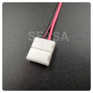 Connector A2T-2P สำหรับไฟเส้น LED กว้าง 10MM เบียบไฟเส้น LED5050-5630 ไม่ต้องบัดกรี