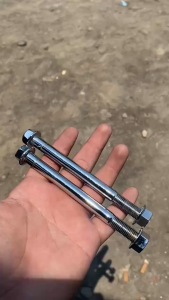 baut pangkon mesin belakang gl/mp/tiger crom