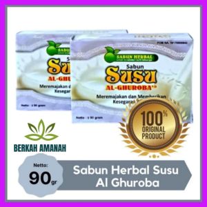 Sabun Susu AL GHUROBA | Sabun Herbal Memberikan Nutrisi Kulit