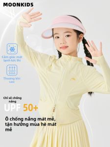 Moonkids | Áo Khoác Cho Bé Gái Chống UV Cảm Giác Mát Lạnh