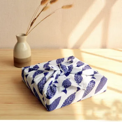 Japanese Style Large Square Handkerchief Dinner Mat Bento Box Cloth Bag Gift Wrapping Cloth Storage Organizer Home Decor