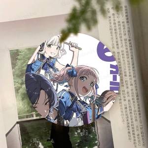 G-Girls B-Band Cry Anime Coaster Wooden Drink Tray Suitable for Restaurants and Coffee Shops Easy To Wash and Clean