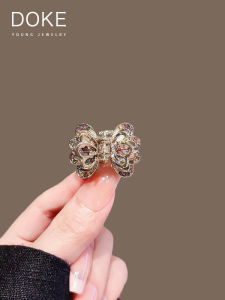 Elegant Butterfly Hair Clip Womens Small Size Precise Half-Updo Shark Hair Clip Top Clip Headwear Hairpin Fashionable Hair Accessories