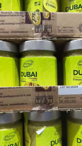 Bind Dubai Chocolate Paste Pistachio Cream 350g Rich & Creamy Dessert Topping with Luxurious Chocolate Flavor and Unique Pistachio Cream