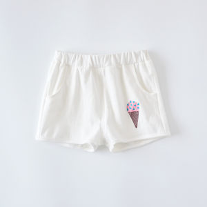 Summer Thin Cotton Short Pants for Baby Girls Toddler Kids Outdoor Wearable Leggings A-Class Comfortable Breathable Clothing
