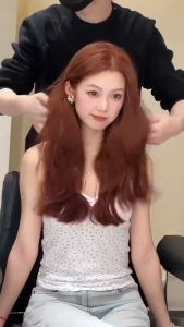 สีย้อมผม ยาย้อมผม CAYIROM ย้อมผม สีติดไว ไม่หลุดง่าย ทำเองย้อมผมเองที่บ้านได้ง่าย ปกปิดผมหงอก สีย้อมผม ยาย้อมผม ใช้ง่ายย้อมสีง่าย สวยและเงางาม อ่อนโยนไม่ระคายเคือง ย้อมผม