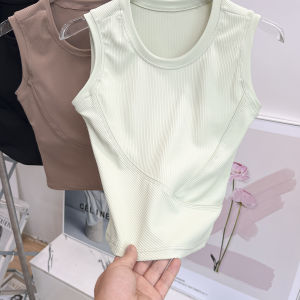 Stripes Round Neck Exercise T-shirt: Women's Summer New Arrival Outer Wear