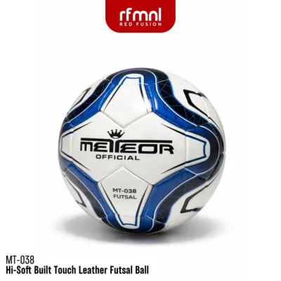 Meteor MT-038 Hi-Soft Built Touch Leather Futsal Ball Size 4
