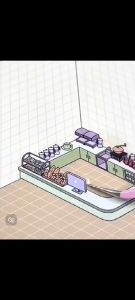 ฉากจิ๋วสติกเกอร์ ชุดทิวทัศน์จัดเก็บ Hut Storage House DIY เสริมสร้างจินตนาการให้เด็ก สติกเกอร์ตกแต่ง