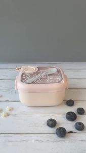 Marcus & Marcus Travel Feeding Set Baby Lunch Box | Baby Travel Bowl with Spoon & Scissors