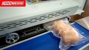 CONTINUOUS SEALER GOMESIN FR 880P BAND SEALER HORIZONTAL SEGEL PLASTIK KEMASAN FR-880P ORIGINAL