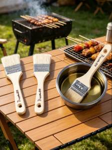 TAFUMAN | Grill Sauce Brush Wool Bristle Not Easy to Shed