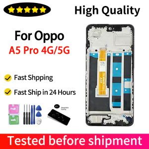 6.67IPS LCD For Oppo A5 Pro 4G CPH2711 LCD Display Touch Screen Digitizer Assembly For Oppo A5 Pro 5G CPH2695 LCD Replacement