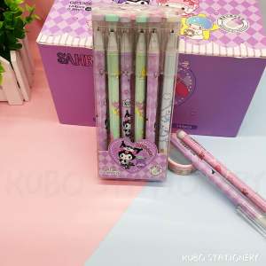Moyi erasable gel pen GP1356 cute cartoon pen school supplies 12pcs/box black 0·5mm gel pen